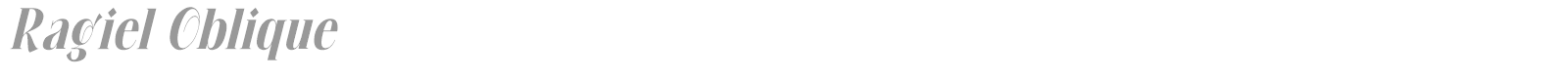 Ragiel font preview